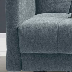 Flachgewebe Bettcouch in Hellblau - Zitizen