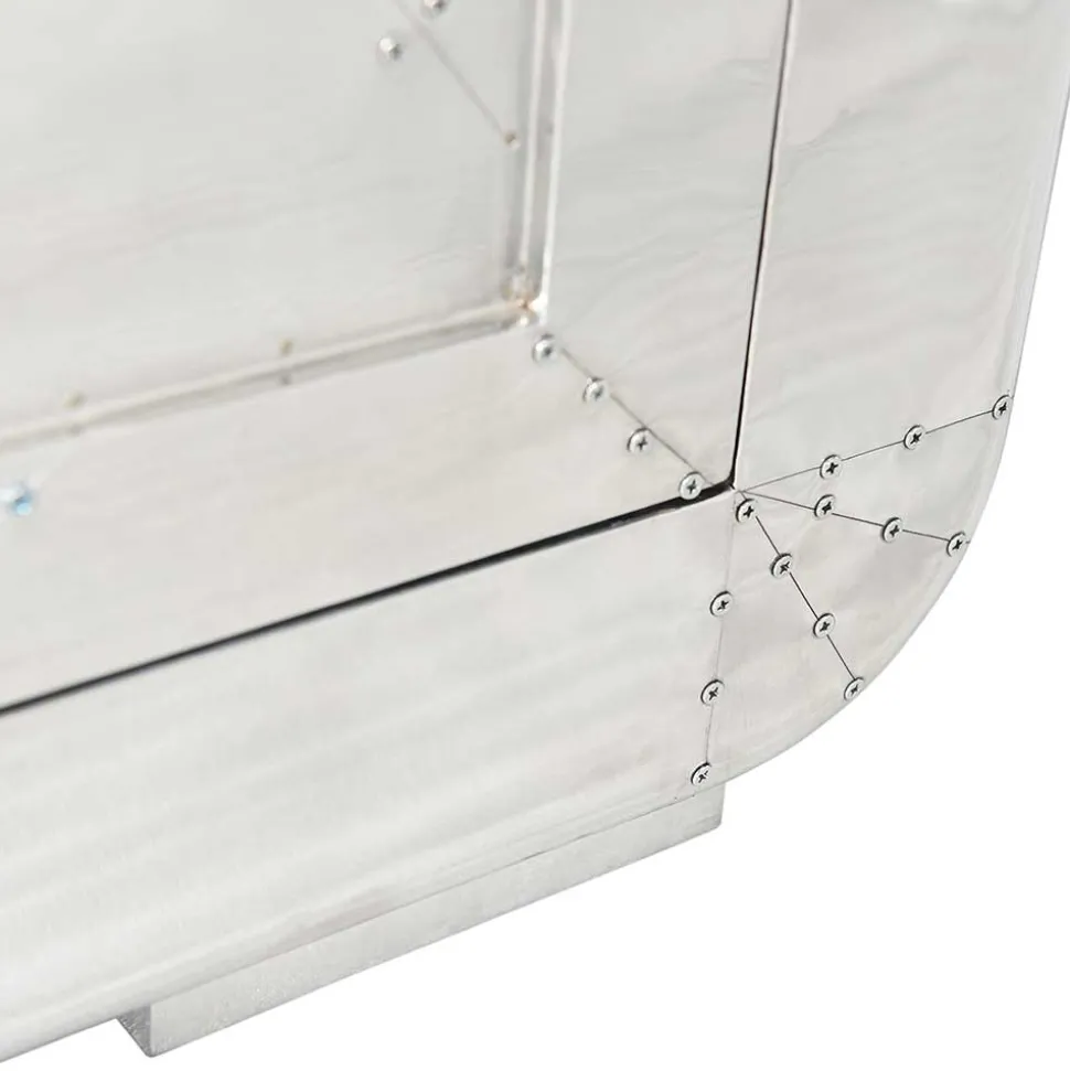 Flugzeug Design Flurmöbel aus Alu - Pilot (vierteilig)