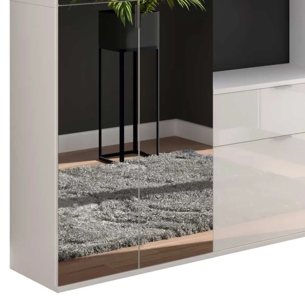 Flur Möbelblock kompakt 152x193x34 cm - Ejulia (dreiteilig)
