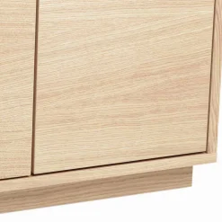 Flur Sitzbank Vaxos mit Eiche furniert und lackiert