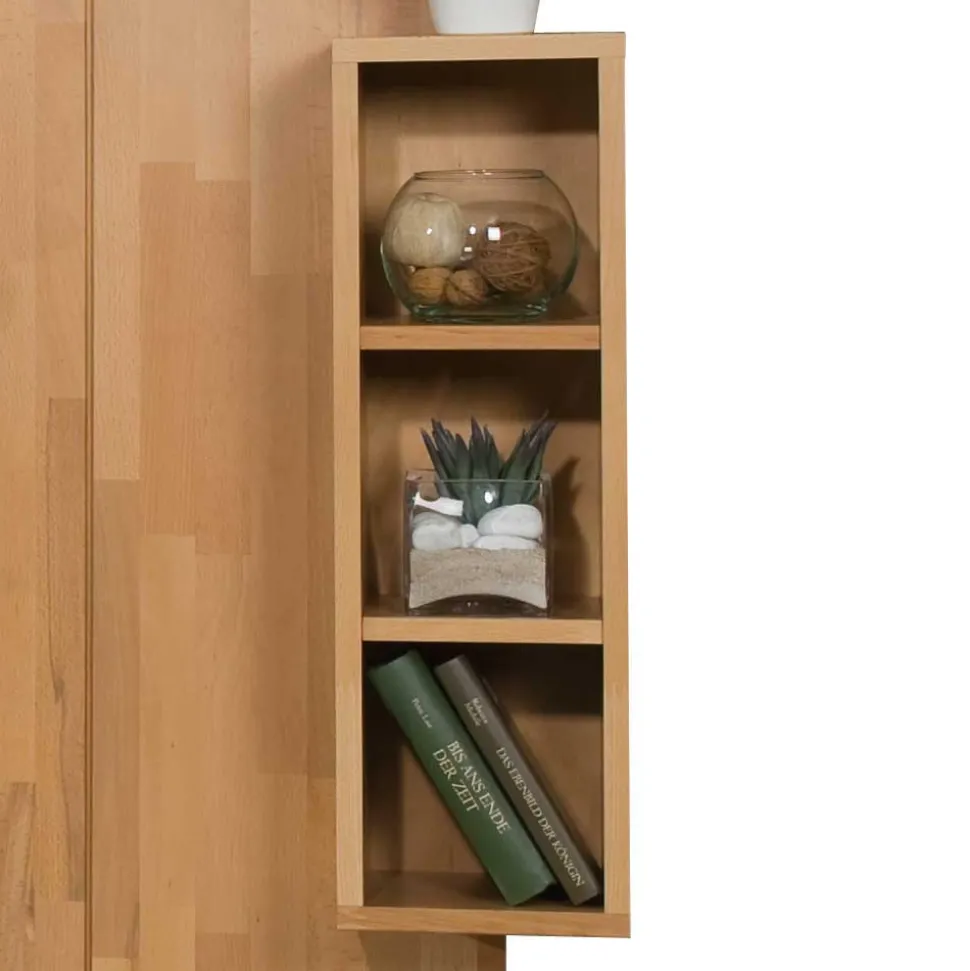 Flurgarderobe Wislama aus Kernbuche Massivholz (zweiteilig)
