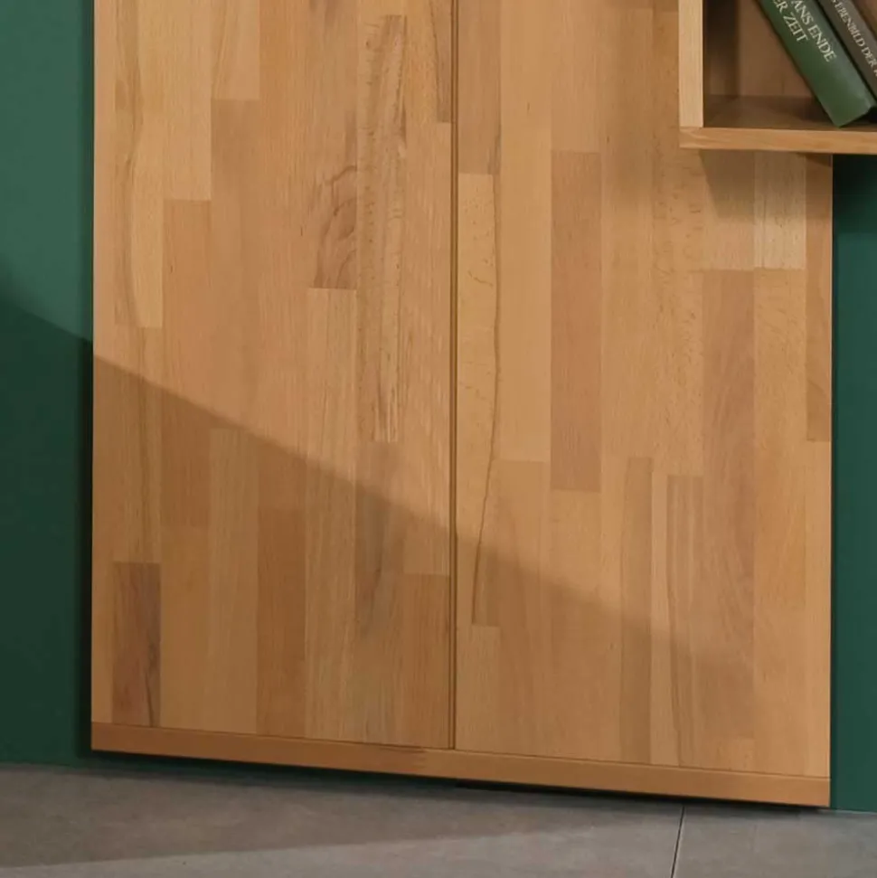 Flurgarderobe Wislama aus Kernbuche Massivholz (zweiteilig)