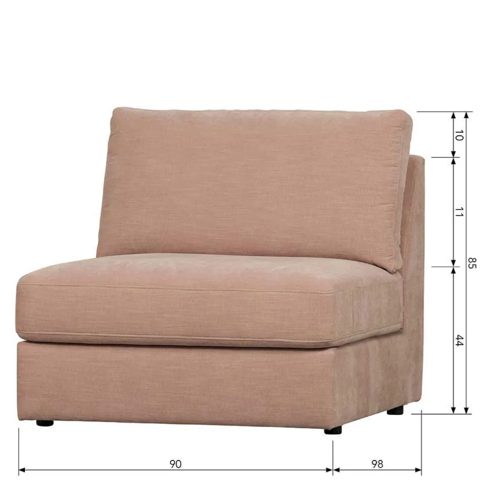 Fünf Couchelemente - modulare Wohnlandschaft - Iliana