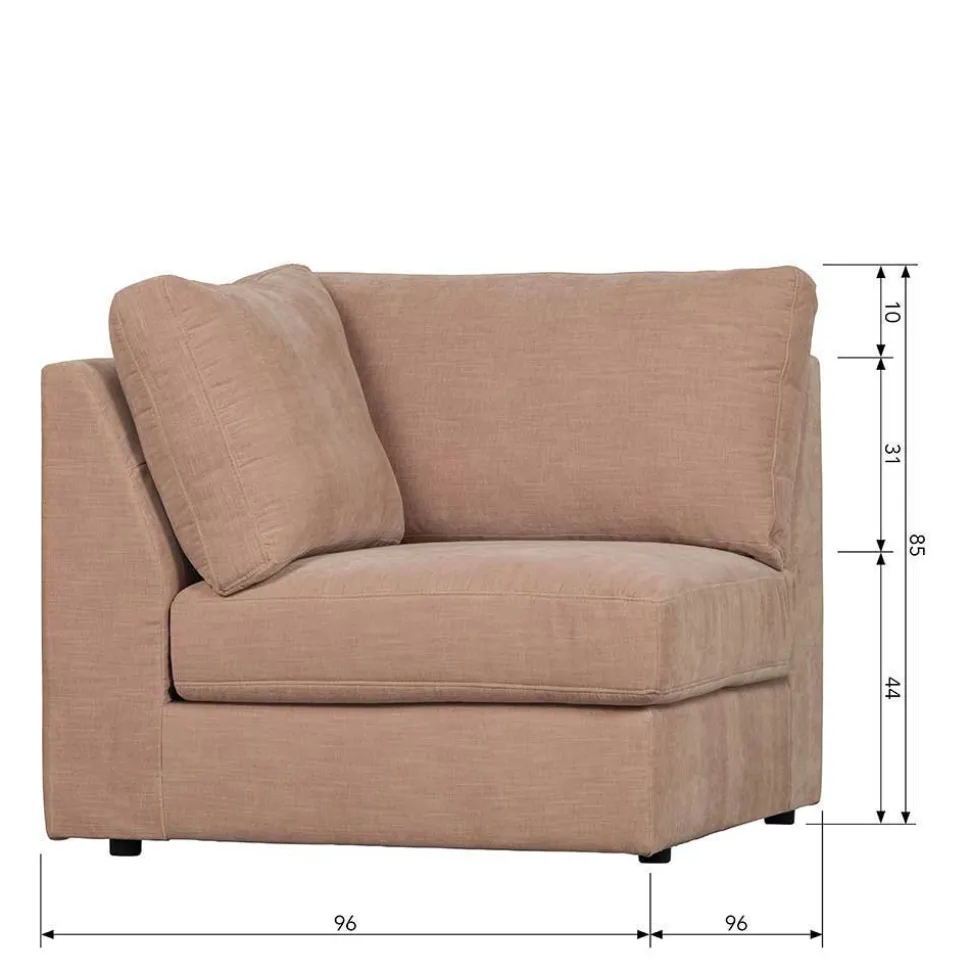 Fünf Couchelemente - modulare Wohnlandschaft - Iliana