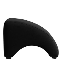 Fußhocker in schwungvollem Design - Leverias