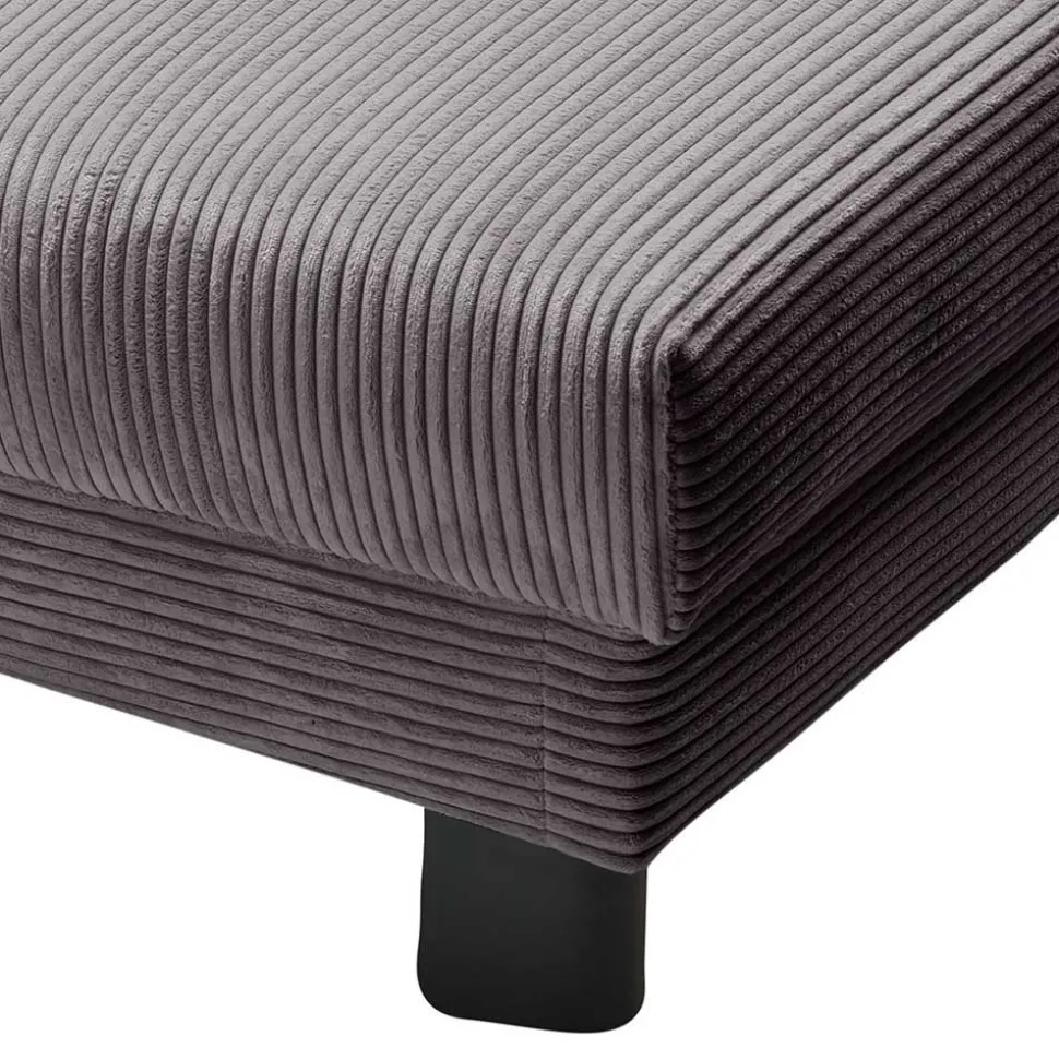 Funktionssofa in Grau aus Cord - Naim