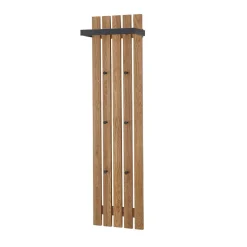 Garderobe aus Eichenholz und Metall - Gangizo