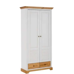 Garderobenschrank im Landhausstil zweifarbig - Axdonira