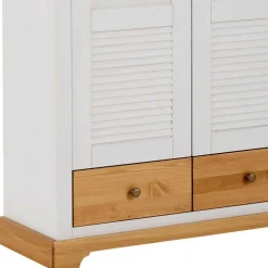 Garderobenschrank im Landhausstil zweifarbig - Axdonira