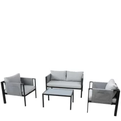 Garten Sofa & Sessel & Sofatisch - Seymean (vierteilig)