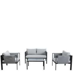 Garten Sofa & Sessel & Sofatisch - Seymean (vierteilig)