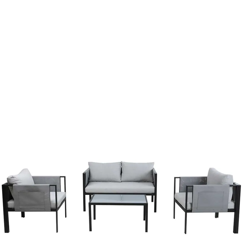 Garten Sofa & Sessel & Sofatisch - Seymean (vierteilig)