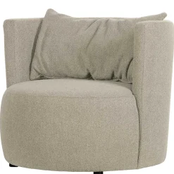 Gemütlicher Polstersessel in Beige Boucle - Capella