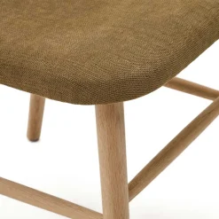 Gepolsterte Stühle in Dunkelgrün Chenille - Ranuves (2er Set)