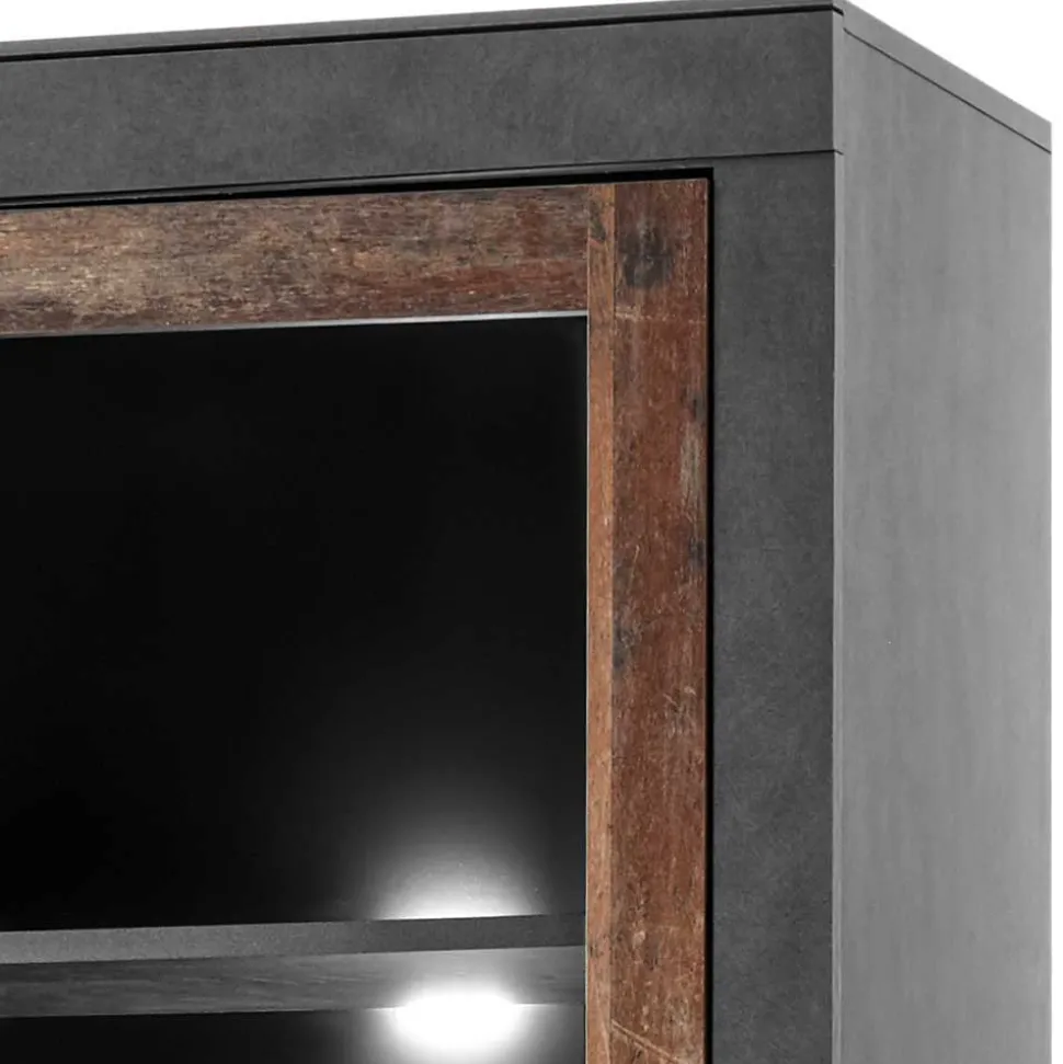 Günstige TV Wohnwand Möbel Set - Timuras (dreiteilig)