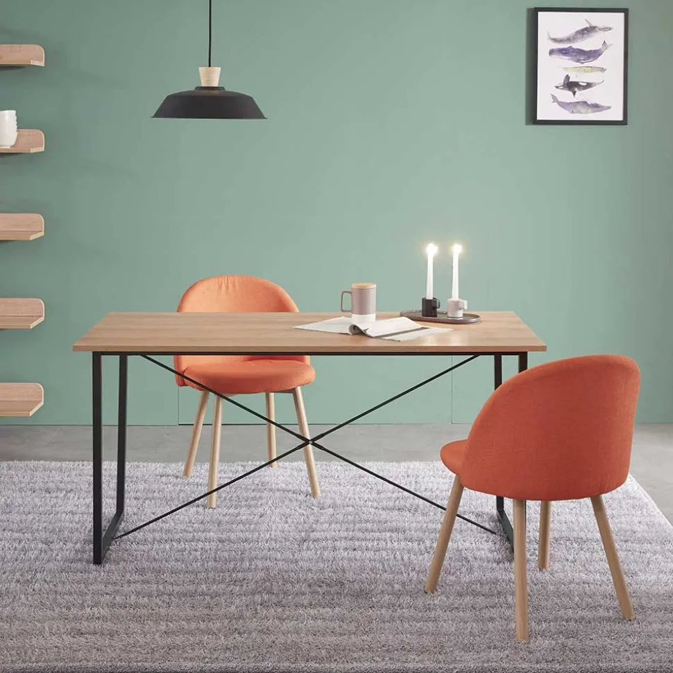 Günstiger Esszimmer Esstisch im Industrial Style - Lampione