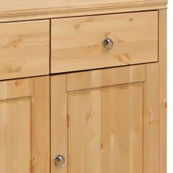 Große Holz Kommode in Kiefer Natur - Vinidad