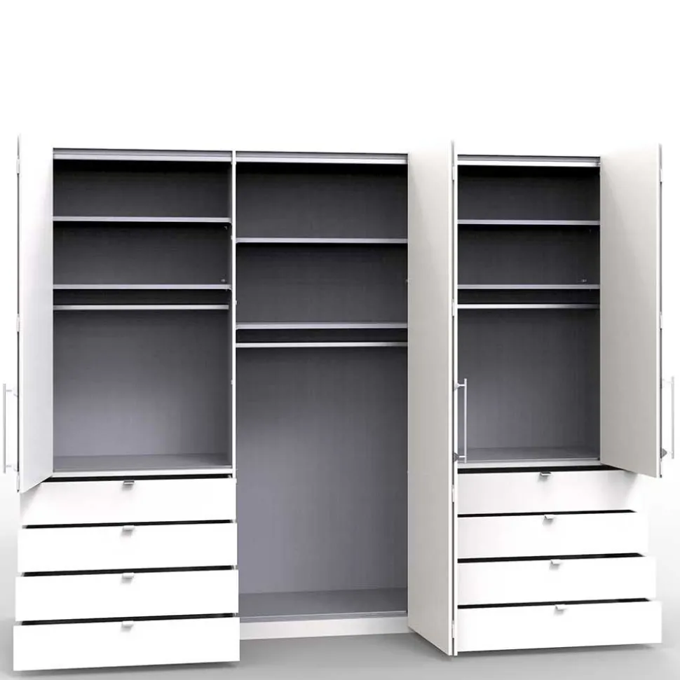 Großer Schlafzimmer Kombi-Schrank Made in Germany - Empresian
