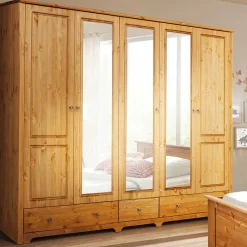 Großer Schlafzimmerschrank in Natur - Imressa