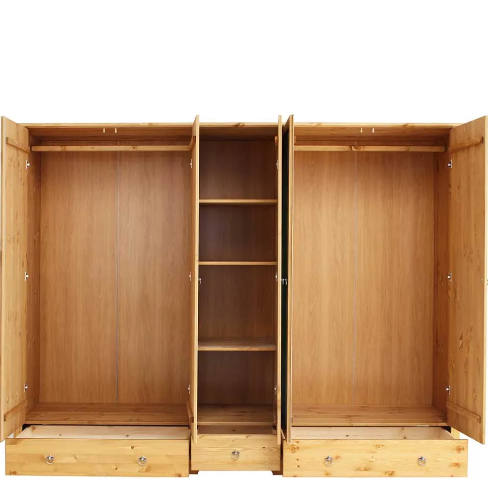 Großer Schlafzimmerschrank in Natur - Imressa
