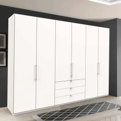 Großer Schrank für Kleidung in Weiß - Donpiave