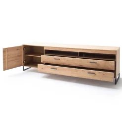 Großes Design TV Board & Wandregal - Assela (zweiteilig)