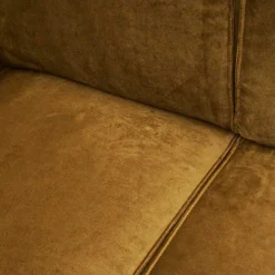 Großes Samtsofa als 4-Sitzer - Depecha