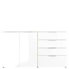 Großes Sideboard in Wildeiche & Weiß - Riodna