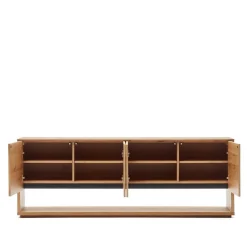 Großes Sideboard mit vier Türen und Fach - Algaro