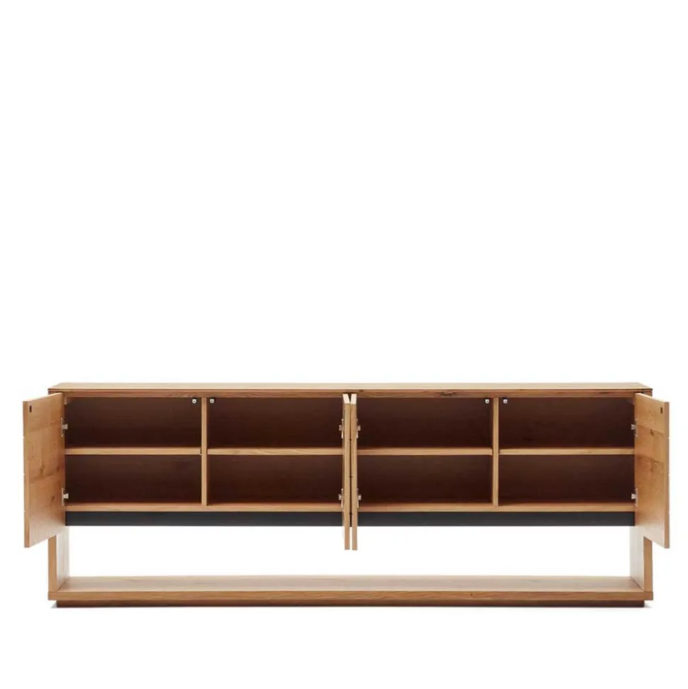 Großes Sideboard mit vier Türen und Fach - Algaro