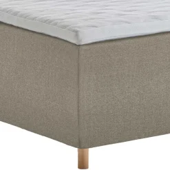 H3 Polsterbett in Creme & Natur - Suvanica