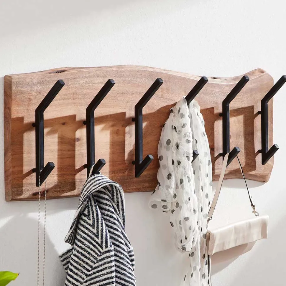 Hakenleiste aus Akazie Living Edge - Ralfiago
