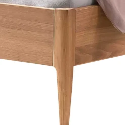 Helles Bett aus geölter Eiche modern - Fachet