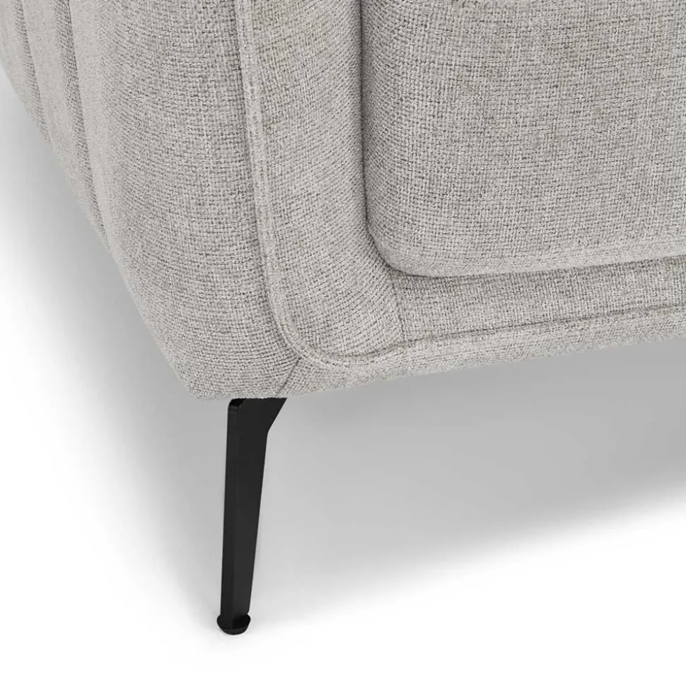 Hellgraues Sofa mit Taschenfederkern - Havilano