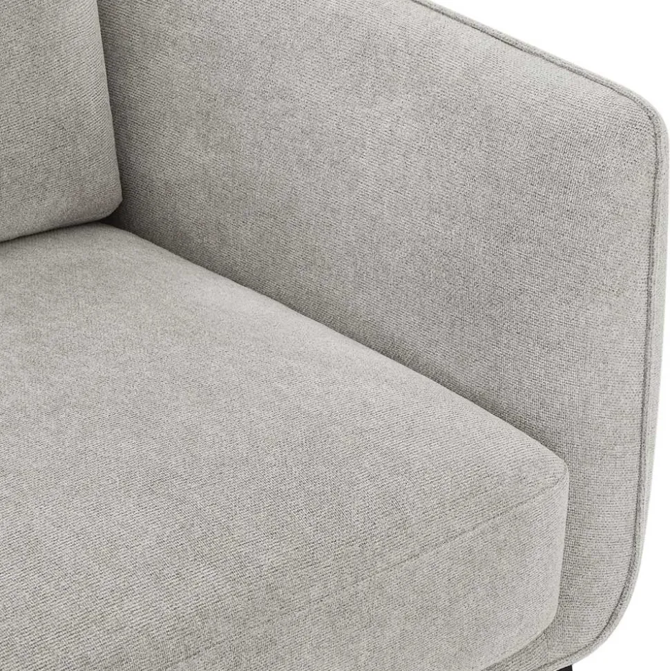 Hellgraues Sofa mit Taschenfederkern - Havilano