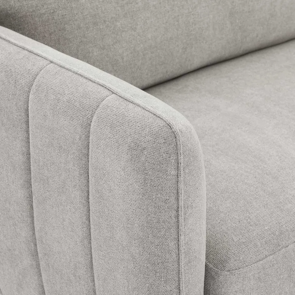 Hellgraues Sofa mit Taschenfederkern - Havilano
