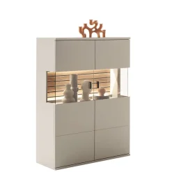 Highboard in Grau - Teorina