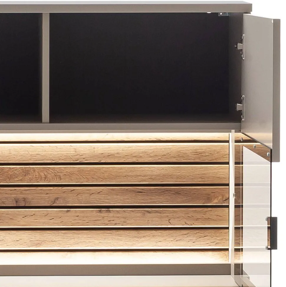 Highboard in Grau - Teorina