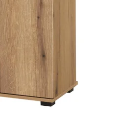 Highboard Vitrine in Eiche Dekor - Brocus