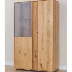 Highboard Vitrine mit LED Beleuchtung - Cocondar