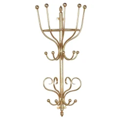 Hängegarderobe Manuella in Goldfarben