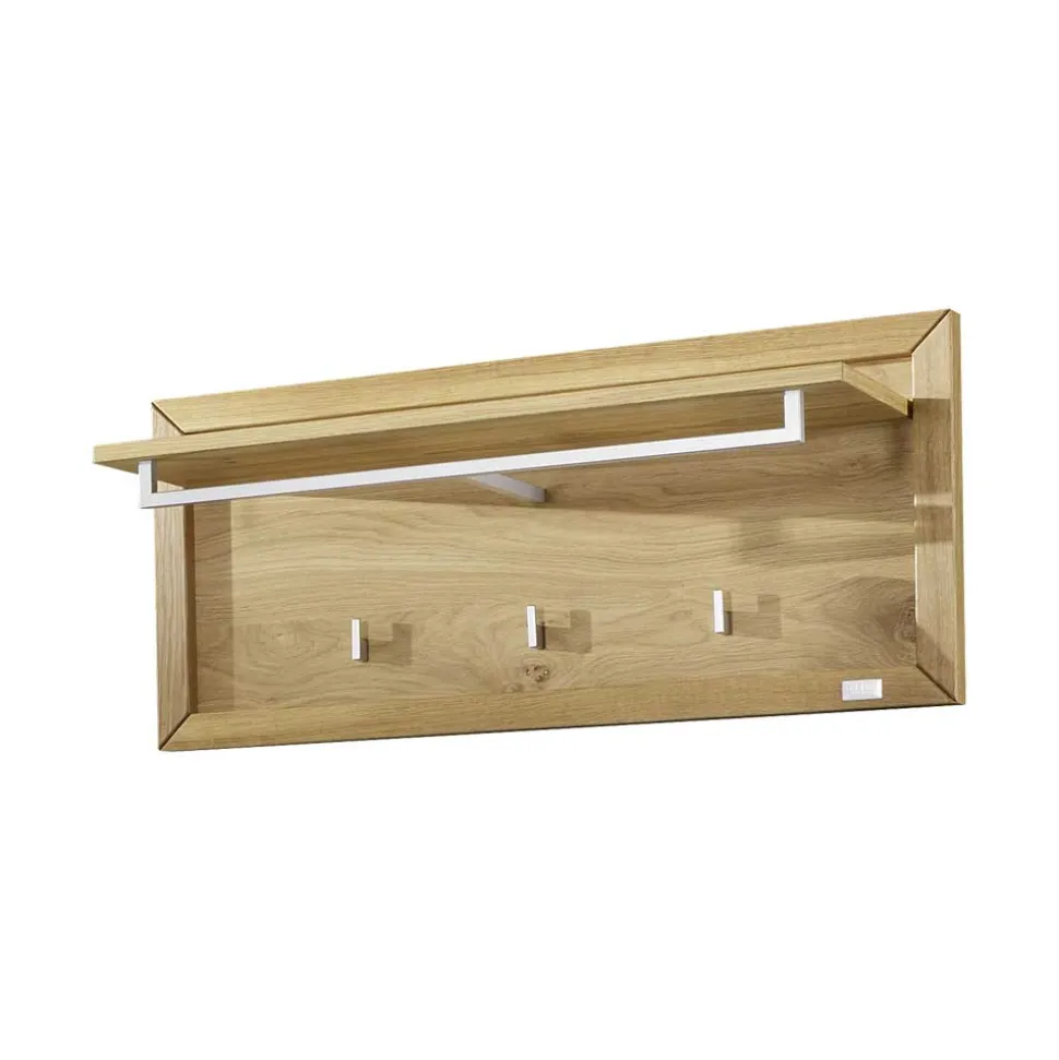 Hängegarderobe Natrius aus Wildeiche Massivholz