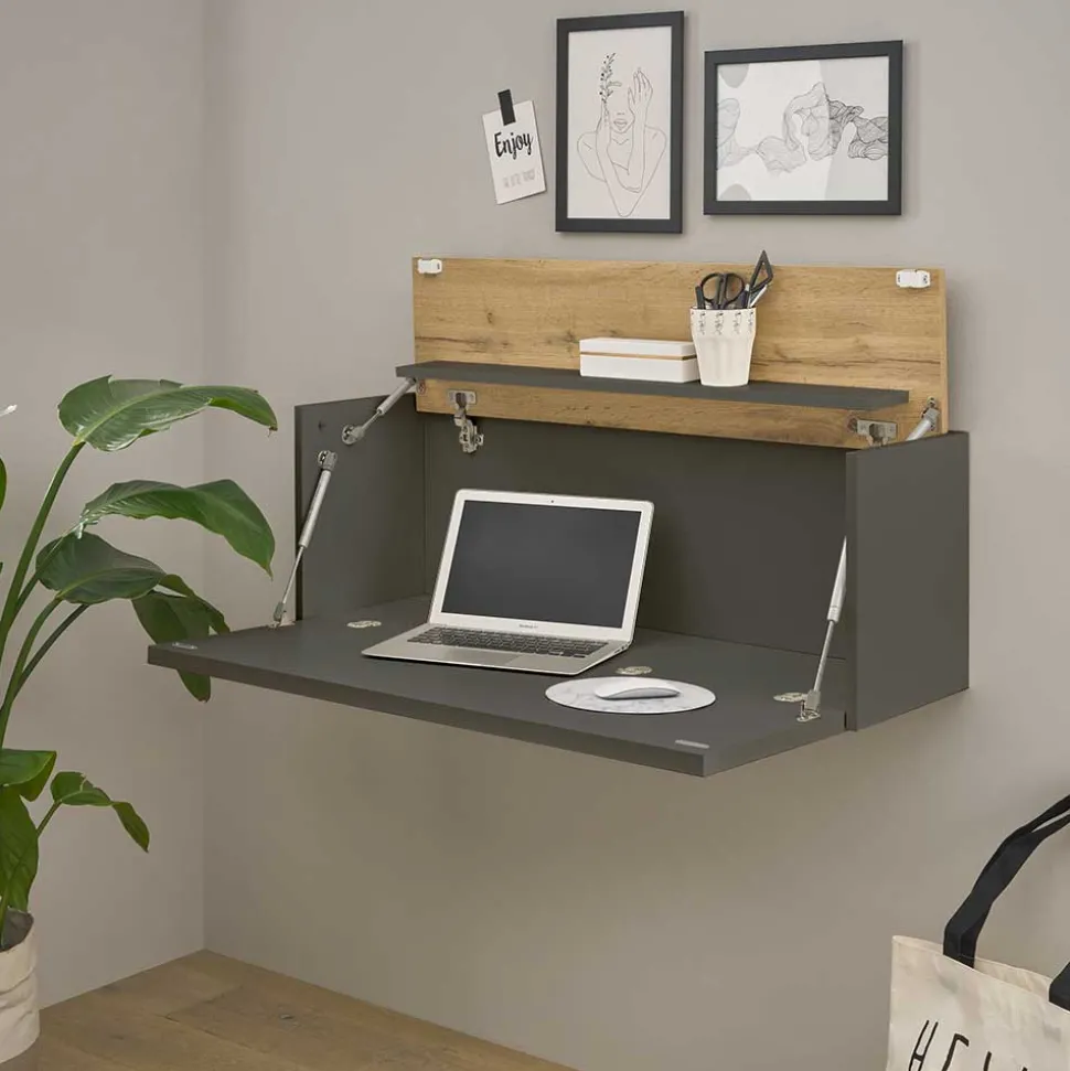 Hängende TV Anbauwand Möbel - Ahilav (dreiteilig)