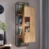 Hängeschrank mit Regal aus Wildeiche - Varzado