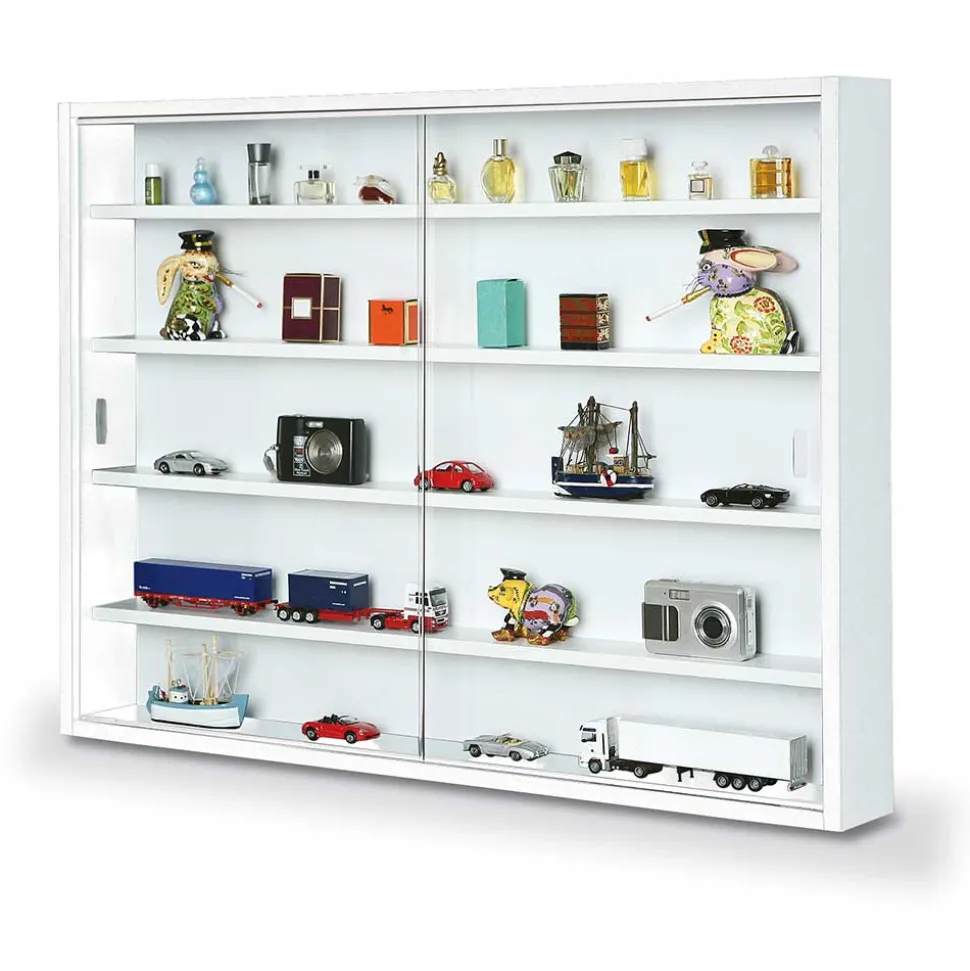 Hängevitrine für Sammlungen in Weiß - Valdissa