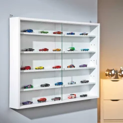 Hängevitrine für Sammlungen in Weiß - Valdissa