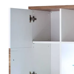 Hochglanz Highbord in Weiß - Icadro