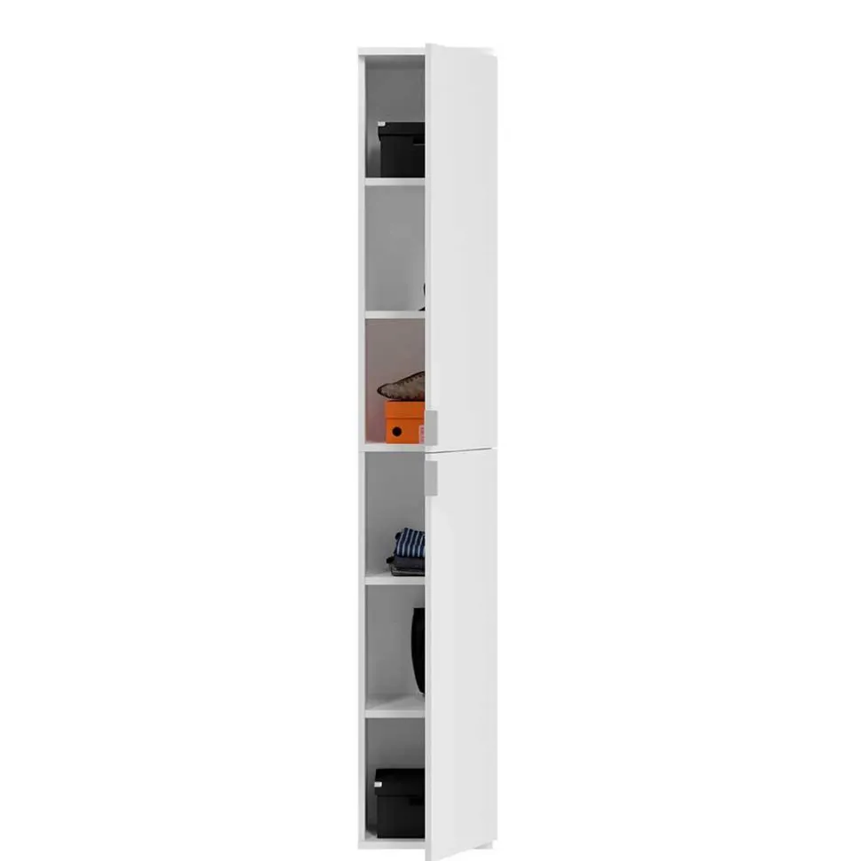 Hochglanz Kleiderschrank 6-türig - Ejulia (zweiteilig)