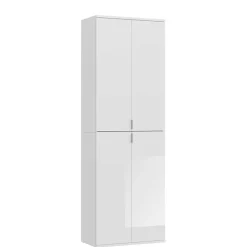 Hochglanz Kleiderschrank 6-türig - Ejulia (zweiteilig)