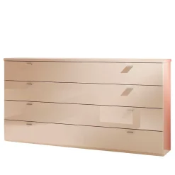 Hochglanz Sideboard Agrebo mit Schubladen